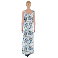 Thigh Split Maxi Dress 