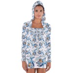 Bluey, Bluey merch, Bluey pattern, Bluey Bluey, bingo, Bluey design, bluey dog Long Sleeve Hooded T-shirt Bluey, Bluey merch, Bluey pattern, Bluey Bluey, bingo, Bluey design, bluey dog Long Sleeve Hooded T-shirt