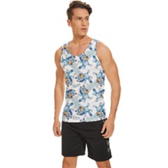 Men s Wide Collar Tank Top 
