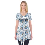 Bluey, Bluey merch, Bluey pattern, Bluey Bluey, bingo, Bluey design, bluey dog Short Sleeve Tunic Bluey, Bluey merch, Bluey pattern, Bluey Bluey, bingo, Bluey design, bluey dog Short Sleeve Tunic
