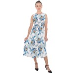 Bluey, Bluey merch, Bluey pattern, Bluey Bluey, bingo, Bluey design, bluey dog Midi Tie-Back Chiffon Dress Bluey, Bluey merch, Bluey pattern, Bluey Bluey, bingo, Bluey design, bluey dog Midi Tie-Back Chiffon Dress