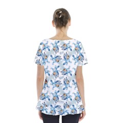 Skirt Hem Sports Top 