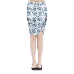 Bluey, Bluey merch, Bluey pattern, Bluey Bluey, bingo, Bluey design, bluey dog Midi Wrap Pencil Skirt from ArtsNow.com