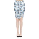 Midi Wrap Pencil Skirt 