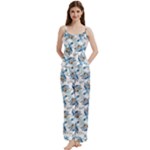 Bluey, Bluey merch, Bluey pattern, Bluey Bluey, bingo, Bluey design, bluey dog Spaghetti Top Long Pants Satin Pajamas Set Bluey, Bluey merch, Bluey pattern, Bluey Bluey, bingo, Bluey design, bluey dog Spaghetti Top Long Pants Satin Pajamas Set