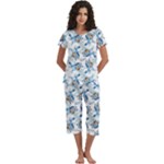 Bluey, Bluey merch, Bluey pattern, Bluey Bluey, bingo, Bluey design, bluey dog Short Sleeve 3/4 Length Pants Lounge Set Bluey, Bluey merch, Bluey pattern, Bluey Bluey, bingo, Bluey design, bluey dog Short Sleeve 3/4 Length Pants Lounge Set