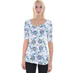 Bluey, Bluey merch, Bluey pattern, Bluey Bluey, bingo, Bluey design, bluey dog Wide Neckline T-Shirt Bluey, Bluey merch, Bluey pattern, Bluey Bluey, bingo, Bluey design, bluey dog Wide Neckline T-Shirt