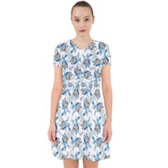 Adorable in Chiffon Dress 
