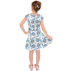 Kids  Short Sleeve Dress 