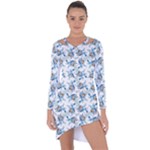 Bluey, Bluey merch, Bluey pattern, Bluey Bluey, bingo, Bluey design, bluey dog Asymmetric Cut-Out Shift Dress Bluey, Bluey merch, Bluey pattern, Bluey Bluey, bingo, Bluey design, bluey dog Asymmetric Cut-Out Shift Dress