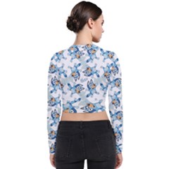 Long Sleeve Zip Up Bomber Jacket 