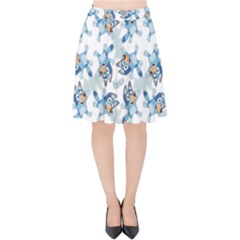 Velvet High Waist Skirt 
