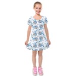 Bluey, Bluey merch, Bluey pattern, Bluey Bluey, bingo, Bluey design, bluey dog Kids Short Sleeve Velvet Dress Bluey, Bluey merch, Bluey pattern, Bluey Bluey, bingo, Bluey design, bluey dog Kids Short Sleeve Velvet Dress