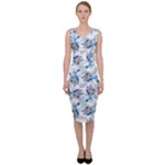 Bluey, Bluey merch, Bluey pattern, Bluey Bluey, bingo, Bluey design, bluey dog Sleeveless Pencil Dress Bluey, Bluey merch, Bluey pattern, Bluey Bluey, bingo, Bluey design, bluey dog Sleeveless Pencil Dress