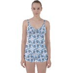 Bluey, Bluey merch, Bluey pattern, Bluey Bluey, bingo, Bluey design, bluey dog Tie Front Two Piece Tankini Bluey, Bluey merch, Bluey pattern, Bluey Bluey, bingo, Bluey design, bluey dog Tie Front Two Piece Tankini