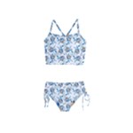 Bluey, Bluey merch, Bluey pattern, Bluey Bluey, bingo, Bluey design, bluey dog Girls Tankini Swimsuit Bluey, Bluey merch, Bluey pattern, Bluey Bluey, bingo, Bluey design, bluey dog Girls Tankini Swimsuit