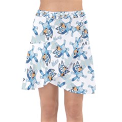Wrap Front Skirt 