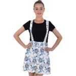Bluey, Bluey merch, Bluey pattern, Bluey Bluey, bingo, Bluey design, bluey dog Velvet Suspender Skater Skirt Bluey, Bluey merch, Bluey pattern, Bluey Bluey, bingo, Bluey design, bluey dog Velvet Suspender Skater Skirt
