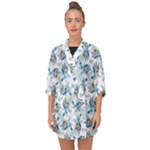Bluey, Bluey merch, Bluey pattern, Bluey Bluey, bingo, Bluey design, bluey dog Half Sleeve Chiffon Kimono Bluey, Bluey merch, Bluey pattern, Bluey Bluey, bingo, Bluey design, bluey dog Half Sleeve Chiffon Kimono