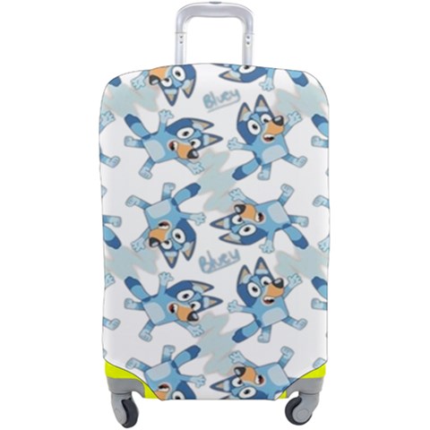 Bluey, Bluey merch, Bluey pattern, Bluey Bluey, bingo, Bluey design, bluey dog Luggage Cover (Large) from ArtsNow.com