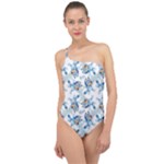 Bluey, Bluey merch, Bluey pattern, Bluey Bluey, bingo, Bluey design, bluey dog Classic One Shoulder Swimsuit Bluey, Bluey merch, Bluey pattern, Bluey Bluey, bingo, Bluey design, bluey dog Classic One Shoulder Swimsuit