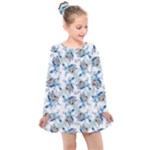 Bluey, Bluey merch, Bluey pattern, Bluey Bluey, bingo, Bluey design, bluey dog Kids Long Sleeve Dress Bluey, Bluey merch, Bluey pattern, Bluey Bluey, bingo, Bluey design, bluey dog Kids Long Sleeve Dress