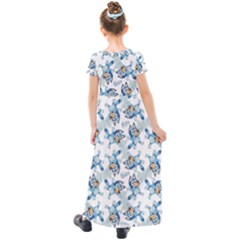 Kids  Short Sleeve Maxi Dress 