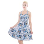Bluey, Bluey merch, Bluey pattern, Bluey Bluey, bingo, Bluey design, bluey dog Halter Party Swing Dress Bluey, Bluey merch, Bluey pattern, Bluey Bluey, bingo, Bluey design, bluey dog Halter Party Swing Dress