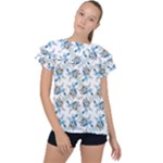Bluey, Bluey merch, Bluey pattern, Bluey Bluey, bingo, Bluey design, bluey dog Ruffle Collar Chiffon Blouse Bluey, Bluey merch, Bluey pattern, Bluey Bluey, bingo, Bluey design, bluey dog Ruffle Collar Chiffon Blouse