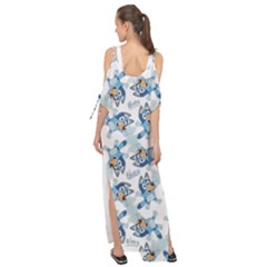 Maxi Chiffon Cover Up Dress 