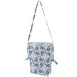 Bluey, Bluey merch, Bluey pattern, Bluey Bluey, bingo, Bluey design, bluey dog Folding Shoulder Bag Bluey, Bluey merch, Bluey pattern, Bluey Bluey, bingo, Bluey design, bluey dog Folding Shoulder Bag