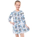 Bluey, Bluey merch, Bluey pattern, Bluey Bluey, bingo, Bluey design, bluey dog Kids Quarter Sleeve Shirt Dress Bluey, Bluey merch, Bluey pattern, Bluey Bluey, bingo, Bluey design, bluey dog Kids Quarter Sleeve Shirt Dress