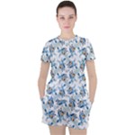 Bluey, Bluey merch, Bluey pattern, Bluey Bluey, bingo, Bluey design, bluey dog Women s T-Shirt and Shorts Set Bluey, Bluey merch, Bluey pattern, Bluey Bluey, bingo, Bluey design, bluey dog Women s T-Shirt and Shorts Set