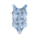 Bluey, Bluey merch, Bluey pattern, Bluey Bluey, bingo, Bluey design, bluey dog Kids Frill Swimsuit Bluey, Bluey merch, Bluey pattern, Bluey Bluey, bingo, Bluey design, bluey dog Kids Frill Swimsuit
