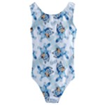 Bluey, Bluey merch, Bluey pattern, Bluey Bluey, bingo, Bluey design, bluey dog Kids Cut-Out Back One Piece Swimsuit Bluey, Bluey merch, Bluey pattern, Bluey Bluey, bingo, Bluey design, bluey dog Kids Cut-Out Back One Piece Swimsuit