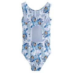 Kids  Cut-Out Back One Piece Swimsuit 
