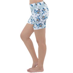 Lightweight Velour Yoga Shorts 