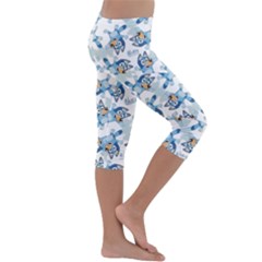 Kids  Lightweight Velour Capri Leggings  