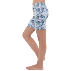Kids  Lightweight Velour Capri Yoga Leggings 