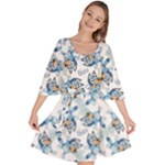 Bluey, Bluey merch, Bluey pattern, Bluey Bluey, bingo, Bluey design, bluey dog Velour Kimono Dress Bluey, Bluey merch, Bluey pattern, Bluey Bluey, bingo, Bluey design, bluey dog Velour Kimono Dress