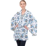 Bluey, Bluey merch, Bluey pattern, Bluey Bluey, bingo, Bluey design, bluey dog Long Sleeve Velvet Kimono Bluey, Bluey merch, Bluey pattern, Bluey Bluey, bingo, Bluey design, bluey dog Long Sleeve Velvet Kimono