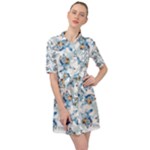 Bluey, Bluey merch, Bluey pattern, Bluey Bluey, bingo, Bluey design, bluey dog Belted Shirt Dress Bluey, Bluey merch, Bluey pattern, Bluey Bluey, bingo, Bluey design, bluey dog Belted Shirt Dress