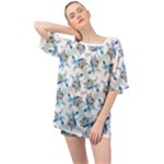 Bluey, Bluey merch, Bluey pattern, Bluey Bluey, bingo, Bluey design, bluey dog Oversized Chiffon Top Bluey, Bluey merch, Bluey pattern, Bluey Bluey, bingo, Bluey design, bluey dog Oversized Chiffon Top