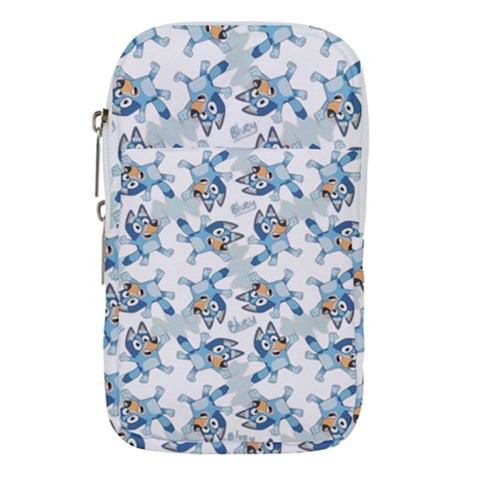 Bluey, Bluey merch, Bluey pattern, Bluey Bluey, bingo, Bluey design, bluey dog Waist Pouch (Large) from ArtsNow.com