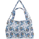 Bluey, Bluey merch, Bluey pattern, Bluey Bluey, bingo, Bluey design, bluey dog Double Compartment Shoulder Bag Bluey, Bluey merch, Bluey pattern, Bluey Bluey, bingo, Bluey design, bluey dog Double Compartment Shoulder Bag