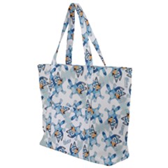 Zip Up Canvas Bag 