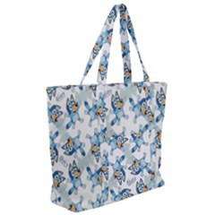 Zip Up Canvas Bag 