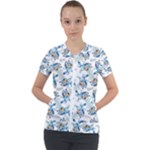 Bluey, Bluey merch, Bluey pattern, Bluey Bluey, bingo, Bluey design, bluey dog Short Sleeve Zip Up Jacket Bluey, Bluey merch, Bluey pattern, Bluey Bluey, bingo, Bluey design, bluey dog Short Sleeve Zip Up Jacket