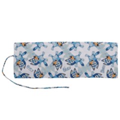 Bluey, Bluey merch, Bluey pattern, Bluey Bluey, bingo, Bluey design, bluey dog Roll Up Canvas Pencil Holder (M) from ArtsNow.com