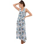 Bluey, Bluey merch, Bluey pattern, Bluey Bluey, bingo, Bluey design, bluey dog V-Neck Chiffon Maxi Dress Bluey, Bluey merch, Bluey pattern, Bluey Bluey, bingo, Bluey design, bluey dog V-Neck Chiffon Maxi Dress